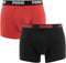 Puma - Basic Boxer 2P - Rood - Heren - maat M