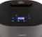 Lauben Airfryer - Glass&Steam® Airfryer - Heteluchtfriteuse - 360° Zicht - 4,5 L - 1300W - Zwart/Grijs