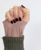 LAUED Nagelstickers - Nail Wraps - 16 Extreem Dunne Nagellak Stickers - Manicure Nail Art Folie - Brown Crystal