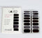 LAUED Nagelstickers - Nail Wraps - 16 Extreem Dunne Nagellak Stickers - Manicure Nail Art Folie - Brown Crystal