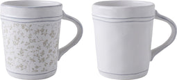 Laura Ashley Artisan Collectables Mokken set van 2 - Koffiemok - Theemok - 35 cl.