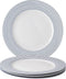 Laura Ashley Blueprint Collectables Borden set van 4 - Dinerborden - Ø 26cm - Candy Stripe