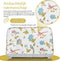 Laura Ashley Dubbele Broodrooster – Broodrooster Met Opwarmgrill – Broodrooster Retro – Extra Brede Sleuven – Geschikt voor 4 Sneden – Uniek Design