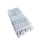 Laura Ashley Heritage Hamamdoek - Strandlaken - Strandhanddoek - Elveden Midnight blauw 90x180cm