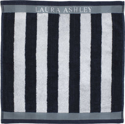 Laura Ashley Keukendoek Midnight Stripe 50 x 50 cm per stuk