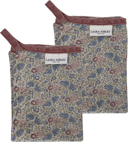 Laura Ashley Kitchen Linen Collectables Theedoeken - 2x - Daniela Oxblood