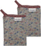 Laura Ashley Kitchen Linen Collectables Theedoeken - 2x - Daniela Oxblood