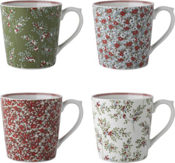 Laura Ashley Stockbridge Collectables Beker set van 4 - 32 cl. - Geschenkset