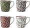 Laura Ashley Stockbridge Collectables Beker set van 4 - 32 cl. - Geschenkset