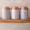 Laura Ashley Storage Collectables Bewaarblik rond - Voorraadpot - 12x18 cm Floris