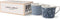 Laura Ashley Tea Collectables Mokken set van 2 - Geschenkdoos - Assorti Blauw - 30 cl.