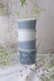 Laura Ashley Tea Collectables Mokken set van 2 - Geschenkdoos - Assorti Blauw - 30 cl.