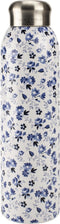 Laura Ashley Thermosfles - Thermosbeker - Dubbelwandig RVS - Lekvrij - Petit Flowers Blauw