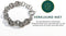 Laura Ferini Dames Armband Donna Forte Zilver - Zilverkleurige Schakelarmband - 18K Wit Verguld - Sieraad - Accessoires - Sieraden - Dames Armbandje