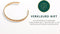 Laura Ferini Dames Armband Girare - kleurige Bangle - 18K Geel Verguld - Sieraad - Accessoires - Sieraden - Dames Armbandje