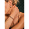 Laura Ferini Dames Armband Ridarella Zilver - Zilverkleurige Bangle - 18K Wit Verguld - Sieraad - Accessoires - Sieraden - Dames Armbandje