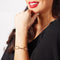 Laura Ferini Dames Armband Solo Tua - kleurige Armband - 18K Geel Verguld - Sieraad - Accessoires - Sieraden - Dames Armbandje
