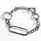 Laura Ferini Dames Armband Solo Tua Zilver - Zilverkleurige Schakelarmband - 18K Wit Verguld - Sieraad - Accessoires - Sieraden - Dames Armbandje