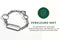 Laura Ferini Dames Armband Solo Tua Zilver - Zilverkleurige Schakelarmband - 18K Wit Verguld - Sieraad - Accessoires - Sieraden - Dames Armbandje