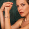 Laura Ferini Dames Armband Solo Tua Zilver - Zilverkleurige Schakelarmband - 18K Wit Verguld - Sieraad - Accessoires - Sieraden - Dames Armbandje
