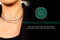 Laura Ferini Dames Ketting Collegato Zilver - Zilverkleurige Schakelketting Met 3 Lagen - 18K Wit Verguld - Halsketting - Collier - Sieraad - Accessoires - Dames Ketting Met Lagen