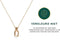 Laura Ferini Dames Ketting Dolci Sogni - kleurige Ketting Met Hanger - 18K Geel Verguld - Halsketting - Collier - Sieraad - Accessoires - Dames Ketting Met Hangertje