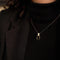 Laura Ferini Dames Ketting Dolci Sogni - kleurige Ketting Met Hanger - 18K Geel Verguld - Halsketting - Collier - Sieraad - Accessoires - Dames Ketting Met Hangertje
