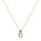Laura Ferini Dames Ketting Dolci Sogni - kleurige Ketting Met Hanger - 18K Geel Verguld - Halsketting - Collier - Sieraad - Accessoires - Dames Ketting Met Hangertje
