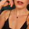 Laura Ferini Dames Ketting Foca Zilver - Zilverkleurige Ketting Met Hanger - 18K Wit Verguld - Halsketting - Collier - Sieraad - Accessoires - Dames Ketting Met Hangertje