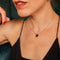 Laura Ferini Dames Ketting Foca Zilver - Zilverkleurige Ketting Met Hanger - 18K Wit Verguld - Halsketting - Collier - Sieraad - Accessoires - Dames Ketting Met Hangertje