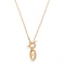 Laura Ferini Dames Ketting Legato - kleurige ketting met hangertje - 18K Geel Verguld - Halsketting - Collier - Sieraad - Accessoires - Dames Ketting met hanger