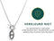Laura Ferini Dames Ketting Legato Zilver - Zilverkleurige ketting met hangertje - 18K Wit Verguld - Halsketting - Collier - Sieraad - Accessoires - Dames Ketting met Hanger