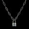 Laura Ferini Dames Ketting Serratura - Zilver
