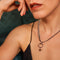 Laura Ferini Dames Ketting Stella Zilver - Zilverkleurige Schakelketting Met Ster - 18K Wit Verguld - Halsketting - Collier - Sieraad - Accessoires - Dames Ketting Met Hanger