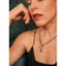 Laura Ferini Dames Ketting Stella Zilver - Zilverkleurige Schakelketting Met Ster - 18K Wit Verguld - Halsketting - Collier - Sieraad - Accessoires - Dames Ketting Met Hanger