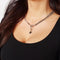 Laura Ferini Dames Ketting Stella Zilver - Zilverkleurige Schakelketting Met Ster - 18K Wit Verguld - Halsketting - Collier - Sieraad - Accessoires - Dames Ketting Met Hanger