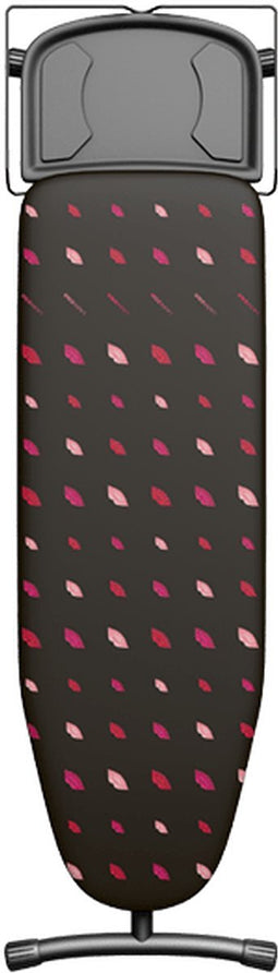 Laurastar Strijkplank Comfortboard Lips, 38cm x 120cm, 100% Katoen, Ergonomische, Regelbare hoogte, Strijkijzerhouder, Beveiligd sluitsysteem