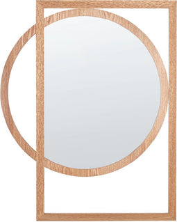 LAURON - Wandspiegel - Lichthout - MDF