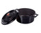 Lava - Casserole Rond Black/Black 240 Mm 4.50 Ltr