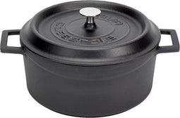 Lava - Casserole Rond Matt Black/Black 320 Mm 10.00 Ltr