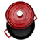 LAVA Trendy Casserole rond - 28 cm - 6.71Ltr - Red/Black