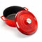 LAVA Trendy Casserole rond - 28 cm - 6.71Ltr - Red/Black