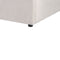 LAVAUR - Bed met opbergruimte - Creme - 160 x 200 cm - Fluweel