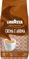 Lavazza Crema e Aroma Koffiebonen - Verpakking à 1000 gram - Blend van Robusta en Arabica Bonen - Geschikt voor Volautomaat of Halfautomaat