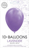 Lavendel ballonnen 30cm | 10 stuks