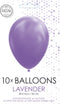 Lavendel ballonnen 30cm | 10 stuks