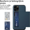 imoshion Hoesje Geschikt voor iPhone 11 Pro Hoesje - Ruimte voor 2 pasjes - imoshion Backcover met pasjeshouder - Donkerblauw