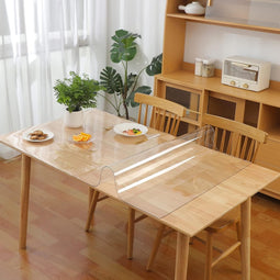 Kristalheldere Tafelbeschermer - Transparant Kunststof - 2 mm dik - 60 x 100 cm