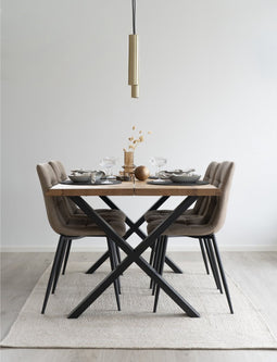 House Nordic - Vloerkleed Menorca 140x200cm - Scandinavisch Design - Voor binnen én buiten