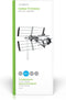 Nedis Buitenantenne - UHF - Ontvangstbereik: ≥50 km - LTE700 - Versterking: 14 dB - 75 Ohm - Antenne lengte: 841 mm - ABS / Aluminium
